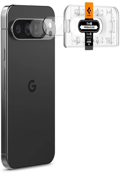 Szkło hartowane Spigen Glas.tR EZ-Fit Optik na aparat Google Pixel 9 Pro (2-pack) (8809971233125)