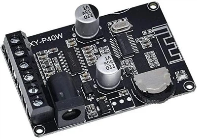 Аудио усилитель XY-P40W 2.0 2х40Вт 6-24В с Bluetooth, стерео