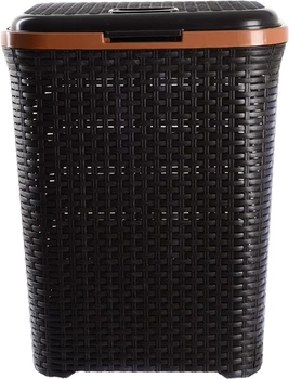 Кошик для білизни Violet House 0726 Ротанг 55 л Brown (0726 Роттанг BROWN с/к 55 л)