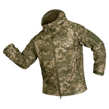 Демисезонная куртка Camotec Stalker SoftShell пиксель пиксель 4XL