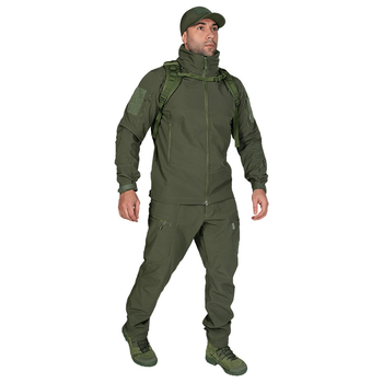 Форма Camotec SoftShell + подарунок шапка олива розмір 3XL