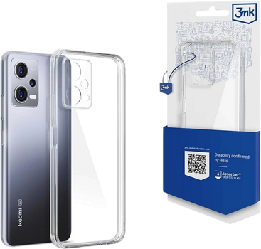 Панель 3MK Clear Case для Xiaomi Redmi Note 12 Pro+ Transparent (5903108496957)