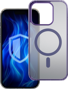 Панель 3MK Frosty MagCase для Apple iPhone 16 Pro Max Purple (5903108596572)