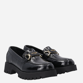 Loafersy damskie skórzane