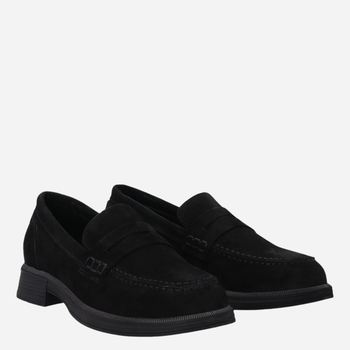 Loafersy damskie zamszowe