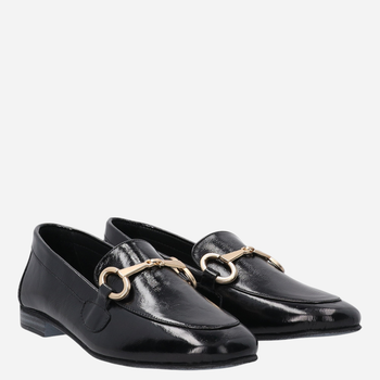 Loafersy damskie skórzane