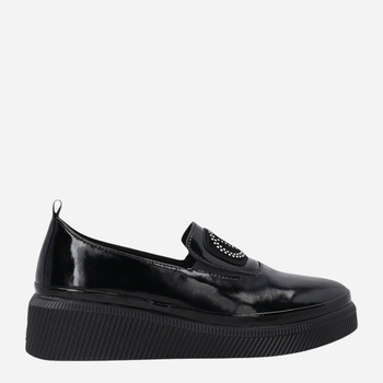 Loafersy damskie skórzane