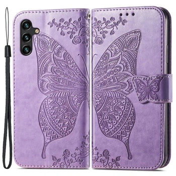 Чехол-книжка с рисунком UniCase Butterfly Pattern для Samsung Galaxy A24 (A245) - Light Purple