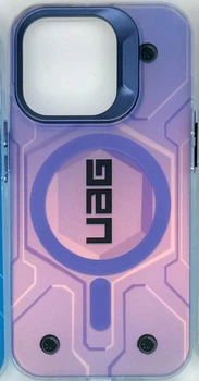 Чохол iPhone 15/14 Plus UAG Color Magsafe purple
