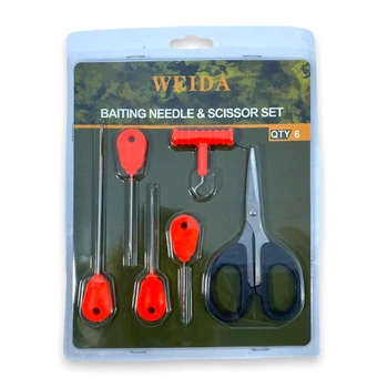 Набор карпятника Weida, 6 предметов, в блистере Weida
