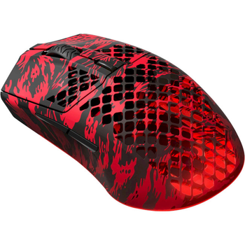 Мышь компьютерная STEELSERIES Aerox 3 Wireless Faze Clan Edition Черный/Красный (62609)