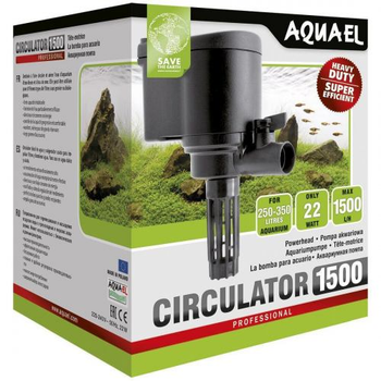 Насос, голова Aquael Circulator 1500, 1500л/ч, турбинная помпа
