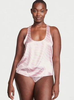 Майка сатинова Victoria's Secret L рожева