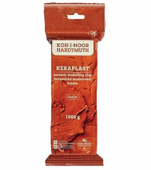 Самозатвердевающая масса Koh-i-Noor Keraplast 1кг. терракотовый 131707