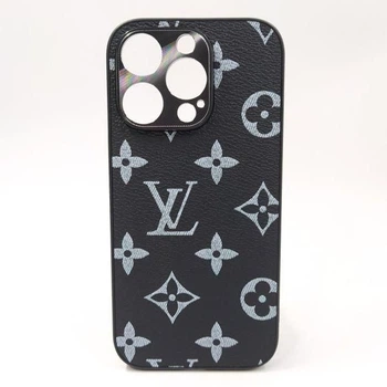 Кожаный чехол Louis Vuitton leather case для iPhone 16 Pro Max