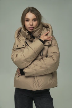 Куртка зимняя Towmy 3373 бежевый 902 M (р)