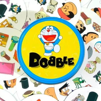 Настільна гра Dobble! Doraemon / Доббль Дораемон + правила українською!