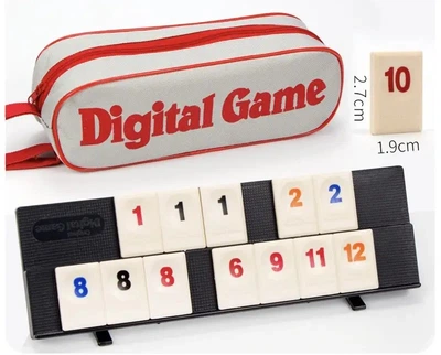 Настільна гра Digital Game Rummikub / Руммікуб + правила українською!