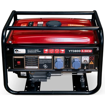 Генератор бензиновий YT3800 3.5KW 220V - без стартера