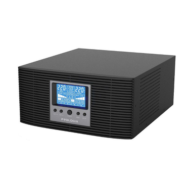 UPS ДБЖ з правильною синусоїдою Prologix PLP-1000XL 1000ВА 800Вт, заряд 10A/20A, під зовнішній АКБ 12В