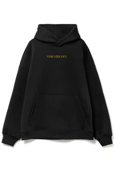Худи мужское оверсайз Veni Vidi Vici 6XL Чёрное