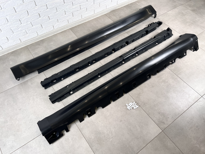 Накладки на пороги M-paket BMW X5 F15 / X5M F85 2013-2018 1234 upgrade для BMW X5 F15 2014-2018 (7885)