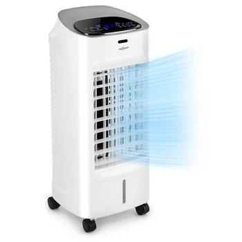 Охладитель воздуха увлажнитель вентилятор ионизатор OneConcept Coolster 4 в 1 белый (10032347)