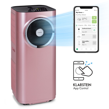 Кондиционер напольный Klarstein Kraftwerk Smart 12K розовый (10035740)