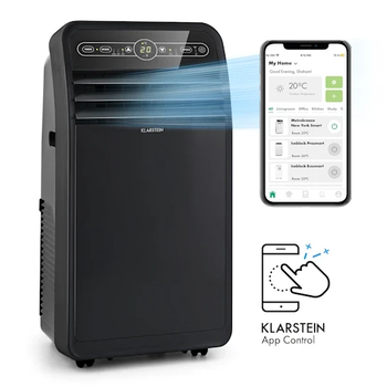 Напольный мобильный фреоновый кондиционер Klarstein Metrobreeze New York Smart 7k черный (10035797)