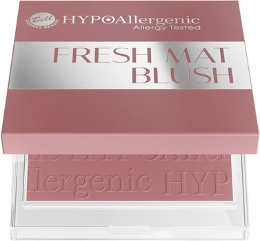 Румяна Bell Hypo Allergenic Fresh Mat Blush 03 Hibiscus 4.7 г (5902082572084)