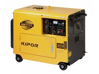 Дизельний генератор KIPOR KDE 6700 T 5 кВт / 5 кВт