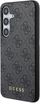 Панель Guess Hardcase 4G Metal Gold Logo для Samsung Galaxy A35 A356 Black (GUOHCSA35G4GFGR)