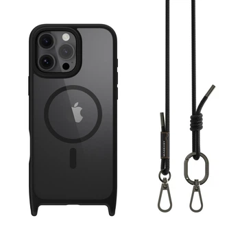 Чехол с ремешком Switcheasy Roam M черный для iPhone 16 Pro Max (MPH67P260BK24)
