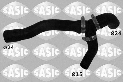 Патрубки системи охолодження SASIC 3406009 Volkswagen Vento, Golf; Seat Toledo, Cordoba, Ibiza 028121053Q