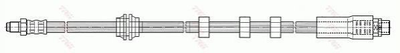 Гальмівний шланг TRW PHB418 BMW 6 Series, 5 Series 34306795676, 34326760909, 34326767390