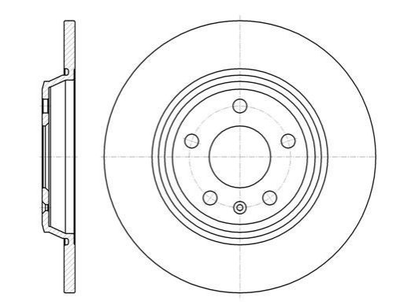 Тормозные диски REMSA 61112.00 Audi A5, A4, Allroad, Q5, A6, A7 8K0615601B