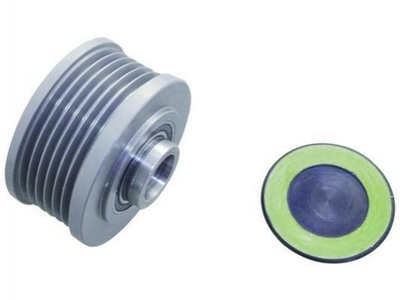 Шків генератора WAI 2482299 Opel Astra, Zafira, Vectra; Alfa Romeo 156, 159, 166; Fiat Doblo, Grande Punto, Punto; Cadillac BLS; Suzuki SX4 0046441617, 1204413, 3117179J00000