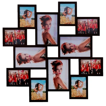 Мультирамка Mega-frame Black на 12 фото