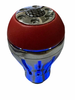 Ручка на КПП AX-J2260 red/chrome с подсветкой
