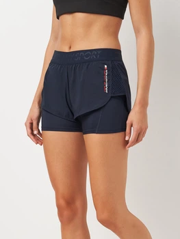 Спортивные шорты женские Tommy Hilfiger 780505761 M Синие (1159812491)