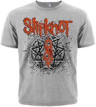 Меланж футболка Rockway Slipknot (лого), Размер S