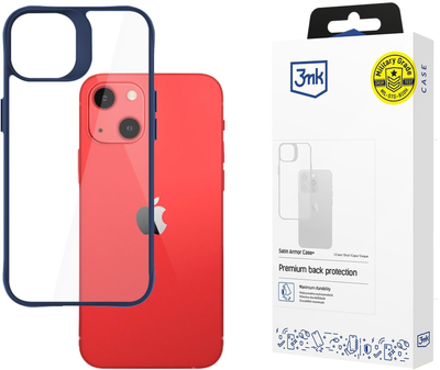 Панель 3MK Satin Armor Case+ для Apple iPhone 13 Blue (5903108592604)