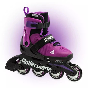 Ролики Rollerblade Microblade G purple-black дитячі 2024 36,5-40,5