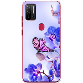 Силиконовый чехол BoxFace Ulefone Note 11P Orchids and Butterflies (59772-up673)