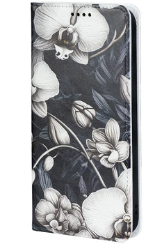 Чохол-книжка BoxFace до Samsung Galaxy A16 5G (A166) Білі орхідеї (60049)