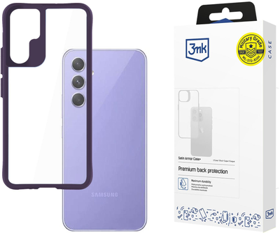 Панель 3MK Satin Armor Case+ для Samsung Galaxy A54 5G Purple (5903108568203)