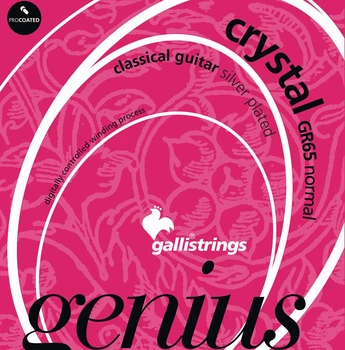 Струна для класичної гітари Gallistrings GR6504C (.029), NORMAL, Copper Silver