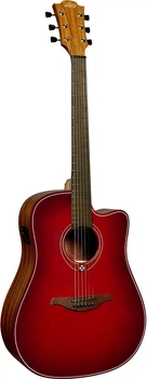 Електроакустична гітара Lag Tramontane Special Edition T-RED-DCE (Red Burst)
