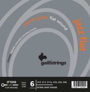 Струни для електрогітари Gallistrings JF1046 EXTRA LIGHT TENSION