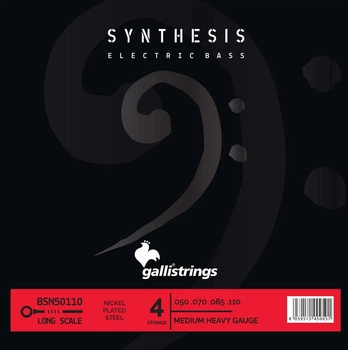 Струні для бас-гітари Gallistrings BSN50110 4 STRINGS MEDIUM HEAVY